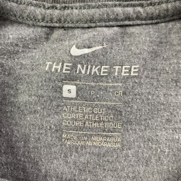 Purdue Boilermakers Shirt Adult Small Gray Black Gold Basketball Nike Athletic - Picture 6 of 8